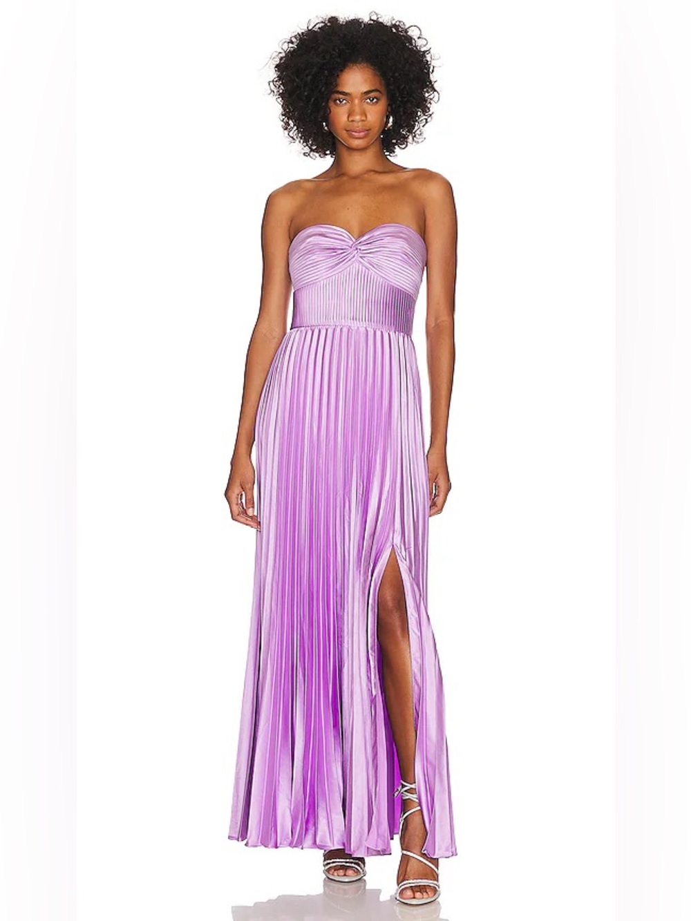 Amur Stef Pleated Gown